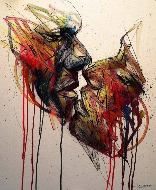 The conversation between your fingers and someone else’s skin.