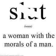 A slut