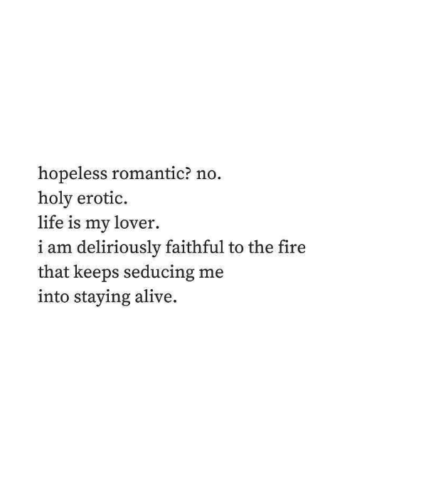 I Am Monogamous To Chaos.