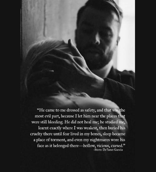 You came to me like relief, and that is what makes it so vile.
