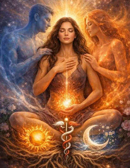 When a woman meets the man who has been her partner not just in this life but in the eternal journey of her soul