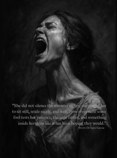 You do not know what it is to carry something wicked until you have felt it