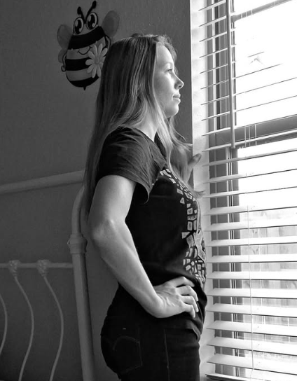 She keeps fighting the voices in her head everyday that tell her she's not good enough.