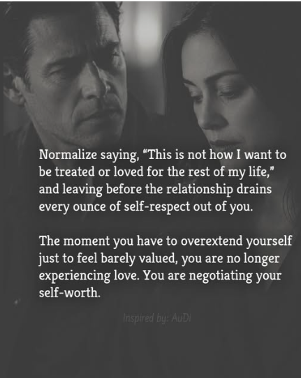 Too many people stay in relationships that slowly break them because nothing “major” happened.