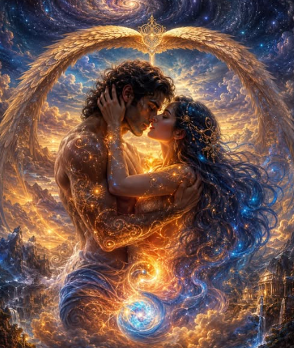The Symphony of the One Soul: The Invisible Bond of Twin Flames