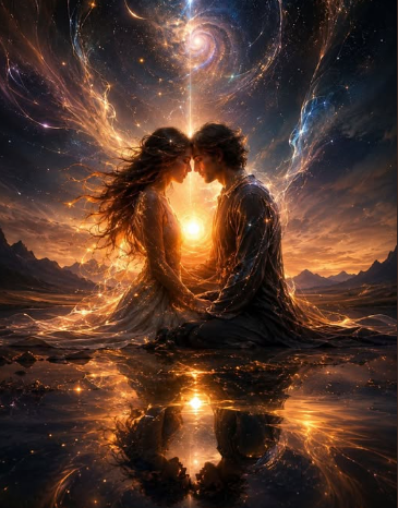 Long before human time began, souls emerged across the vast, unmapped universe as unique flashes of divine light.