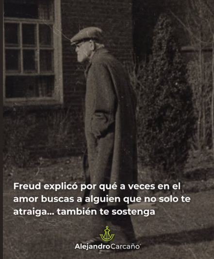 🚨 FREUD EXPLAINED WHY SOMETIMES YOU DON'T JUST FALL IN LOVE WITH WHO YOU WANT... YOU FALL IN LOVE WITH WHO MAKES YOU FEEL CARED, CALM OR HELD 🚨