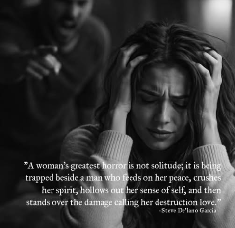 They teach women to fear being alone as though solitude is some final humiliation