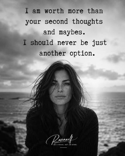 I know what you thought about me.
