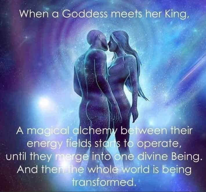 Sacred Union Divine Féminine Sacred Masculine.