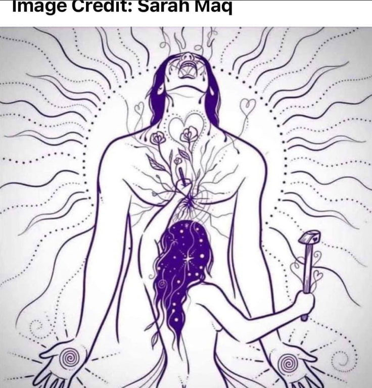 women are unqiuely designed to help men do—open their hearts.